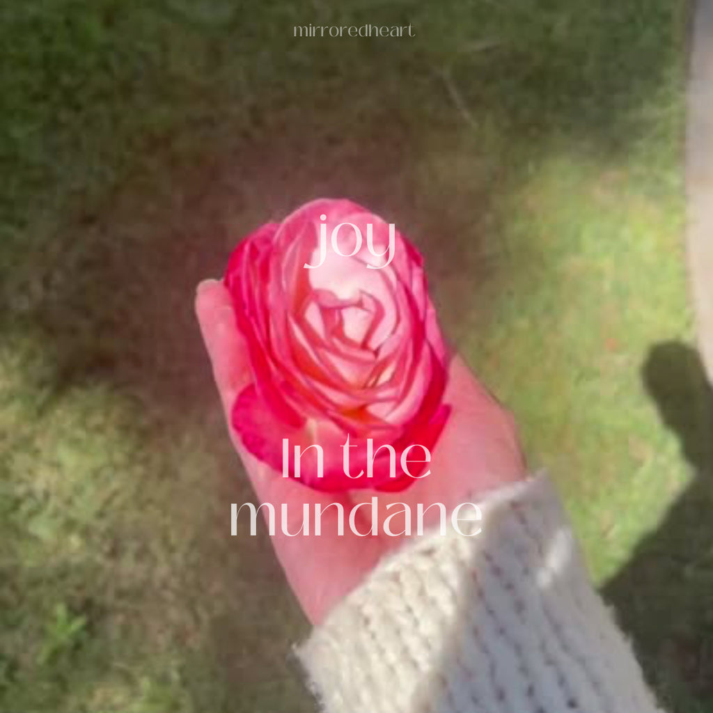 joy in the mundane