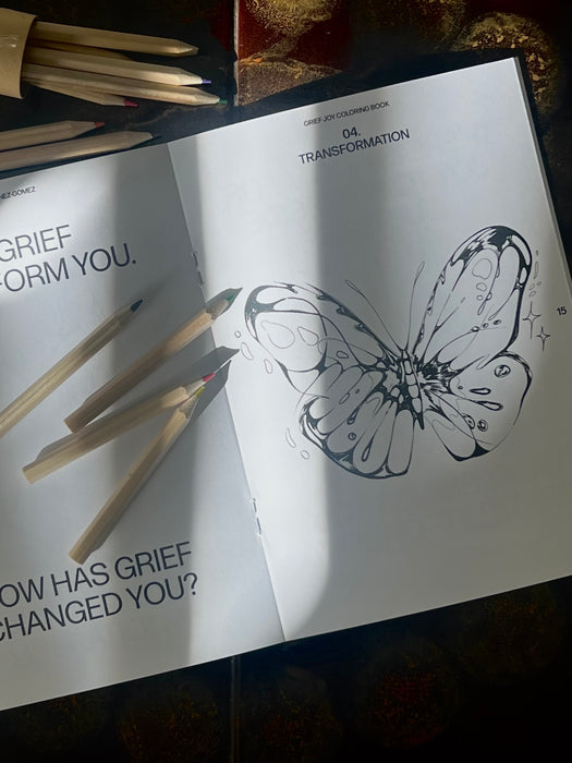 Grief Joy Coloring Book