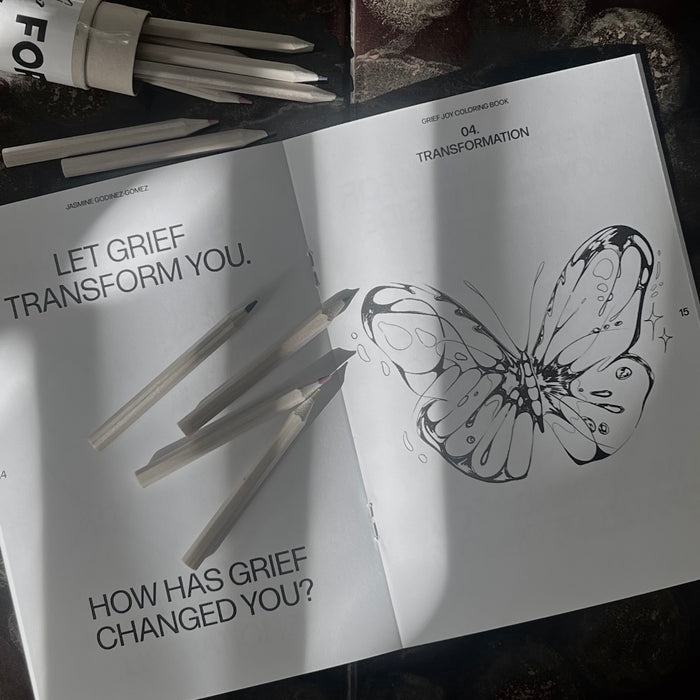 Grief Joy Coloring Book