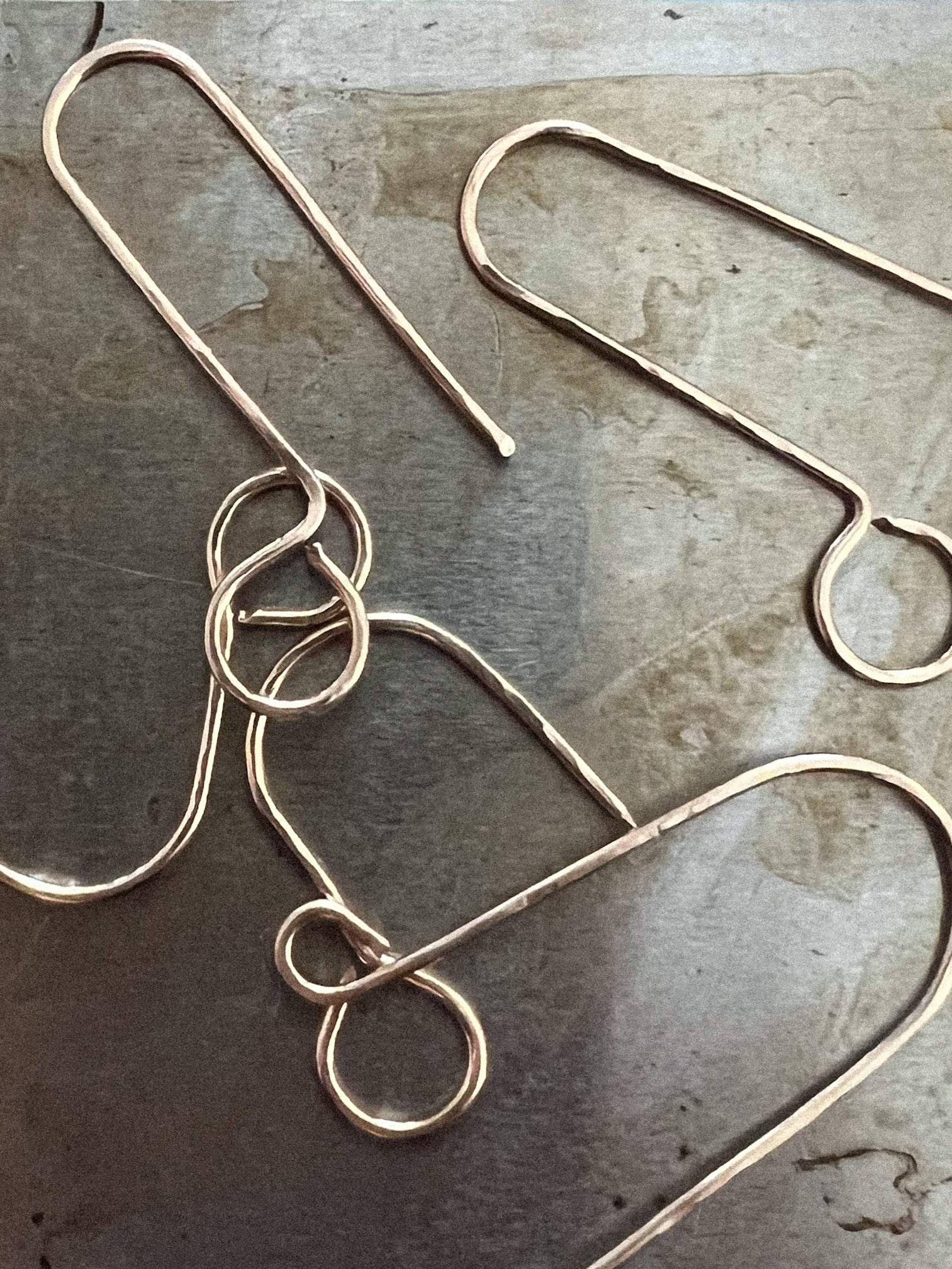 camilla wire earrings